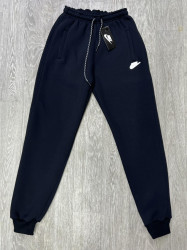 Спортивні штани чоловічі Nike, тринитка, фліс, м.1016 (Розмір: M-3XL), 2 кольори, в упаковці 5 штук №322265