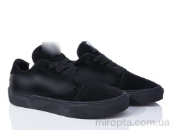 Кеди 149-44 all black р: 36-41, в упаковці: 8 пар, купити тільки гуртом