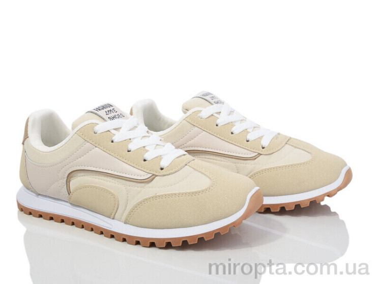 Кросівки 182-50 beige р: 36-41, в упаковці: 8 пар, купити тільки гуртом - 974385