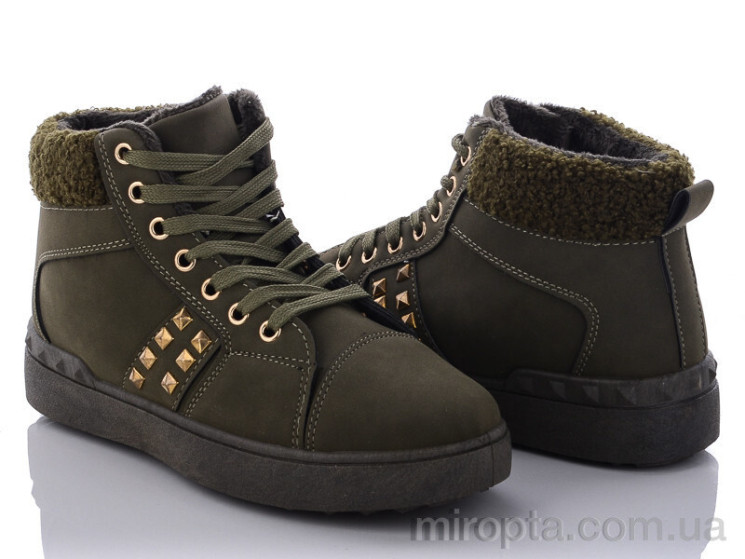 Черевики A19 green р: 36-41, в упаковці: 8 пар, купити тільки гуртом - 532329