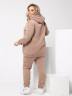 Костюм жіночий, трикотаж тринитка з начосом, м.3595, (р. 48-50, 52-54, 56-58, 60-62, 64-66), №400552 - 