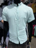 Сорочка чоловіча льон (р. 3XL-6XL) 5 кольорів в упаковці 4 штуки  №753231 - NikNumbers SE1041-1042