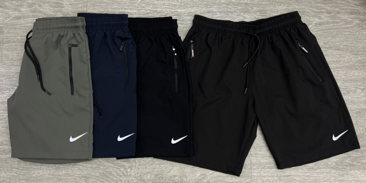 Шорти чоловічі Nike "50" мікрофібра (р: 48-56) 4 кольори, в упаковці 5 шт. №384561 - Spider