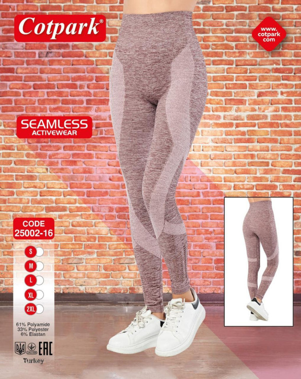 Лосини жіночі "25002-16" поліамід (р: S,M,L,XL,2XL) в упаковці 5 шт. №363951 - Romex HR1980