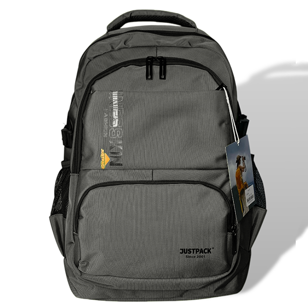 Міський універсальний рюкзак "Justpack" Колір: Сірий м. 5661 (р. 30 см х 50 см х 20 см) №754455 - Amsterdam HR277