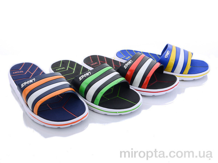 Шльопанці 855-1L mix р: 36-41, в упаковці: 24 пар, купити тільки гуртом - 469703