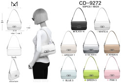 Сумка жіноча  м.CD 9272  штучна шкіра  (р: 28*15*7 см)  8 кольорів  №752141