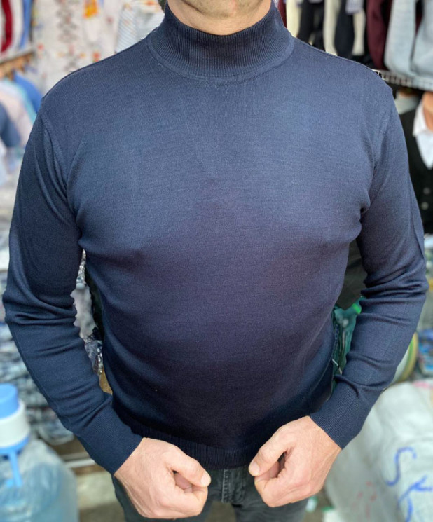 Гольф Devir р 3XL-5XL Чоловіча S2469 navy батал - NikNumbers SE1041-1042