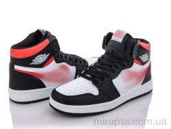 Кросівки 21009-4 black-white-red р: 41-46, в упаковці: 8 пар, купити тільки гуртом