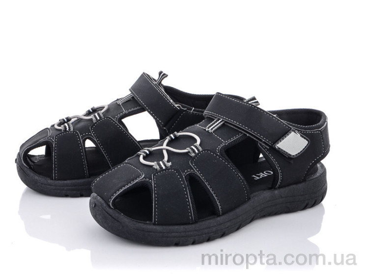 Сандалі PL2(E3616) black р: 36-41, в упаковці: 6 пар, купити тільки гуртом - 745373