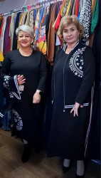 Костюм жіночий (сукня + жилет), трикотаж двонитка м. 175 (р. 52-54, 56-58, 60-62, 64-66) №405050