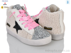 Черевики ABC591063 white-pink фліс р: 31-37, в упаковці: 7 пар, купити тільки гуртом