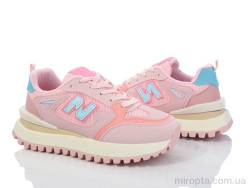 Кросівки HD69 (172-48)-3 pink р: 36-41, в упаковці: 8 пар, купити тільки гуртом
