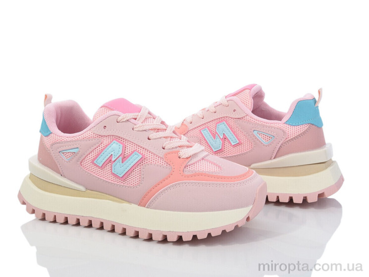 Кросівки HD69 (172-48)-3 pink р: 36-41, в упаковці: 8 пар, купити тільки гуртом - 1048336