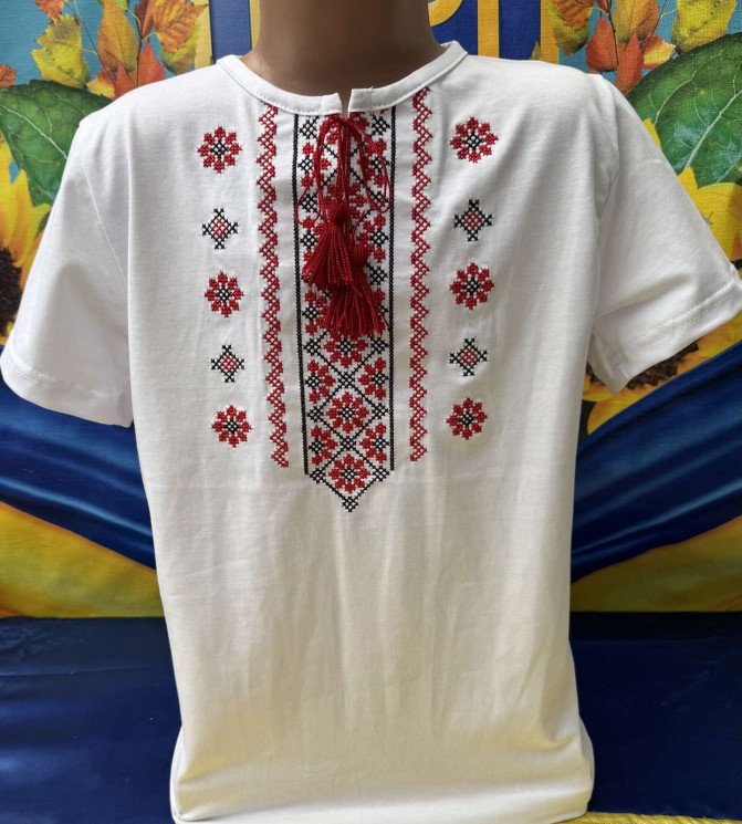 Футболка дитяча, кулір (розміри: 122-146), в упаковці 5 штук №333152 - Delux 909