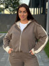 Костюм жіночий, тринитка на флісі, м. 207.4 (р: M, L, XL, XXL) №715396 - Umon GOL1454 м. 207.4