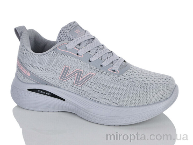 Кросівки 45-402 grey р: 36-41, в упаковці: 8 пар, купити тільки гуртом - 1189575