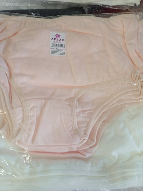 Труси жіночі, котон, (р. M, L, XL ), в упаковці 12 шт. №317588 - 