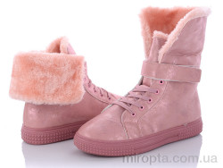 Черевики A21 Pink ЗИМА р: 36-41, в упаковці: 8 пар, купити тільки гуртом