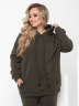 Костюм жіночий, трикотаж тринитка з начосом, м.3595, (р. 48-50, 52-54, 56-58, 60-62, 64-66), №400553 - 
