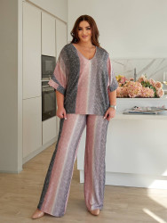 Костюм жіночий, турецький софт трикотаж м. №4409-107 (р: 50-52, 54-56) №807057