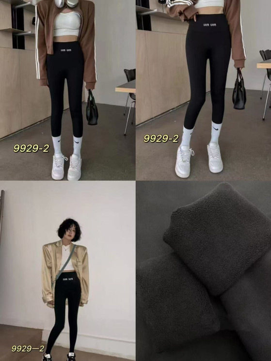 Лосини жіночі на хутрі Туреччина м.9929-2 (р:M-4XL) в упаковці 6 штук №759590 - Legturk WE3100