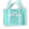 Літня пляжна сумка-шоппер "THE TOTE BAG" (Колір: Бірюзовий) м. 24-497 (р: 40 х 30 х 13 см) 754272 - Amsterdam HR277