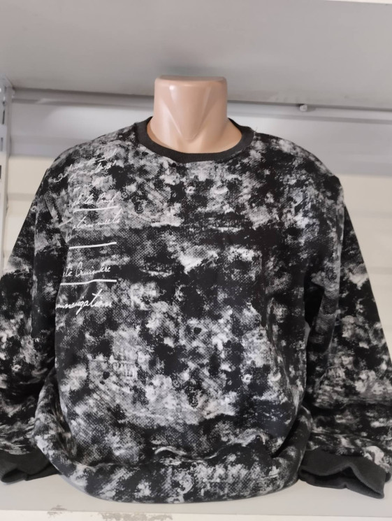 Батник чоловічий фліс (р: 2XL-6XL) в упаковці 5 штук №758450 - Stinger WE1120