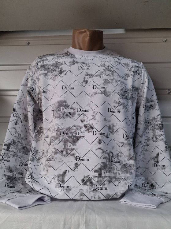 Батник чоловічий двонитка (р: M-3XL) 3 кольора в упаковці 5 штуки №764607 - Stinger WE1120