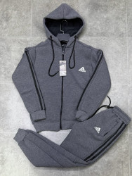 Спортивний костюм дитячий Adidas, тринитка на байці (р: 13-17 років) 5 кольорів, в упаковці 5 шт. №360752