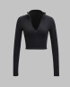Кроп топ з комірцем, рубчик Туреччина м. 1395 (р: 42-46) №704086 - BlaBlaDress SIN824-825 м. 1395