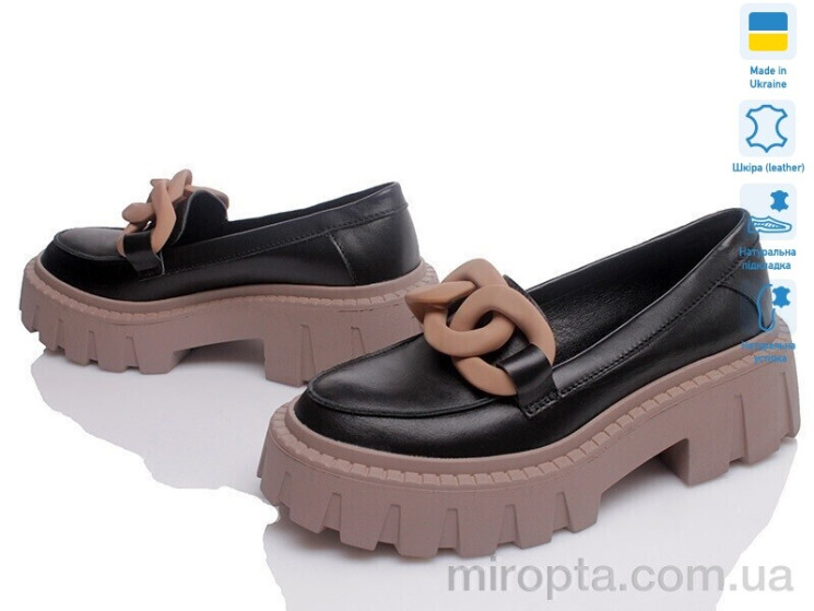 Туфлі Paradize 3021-309 чорний р: 36-40, в упаковці: 6 пар, купити тільки гуртом - 796957