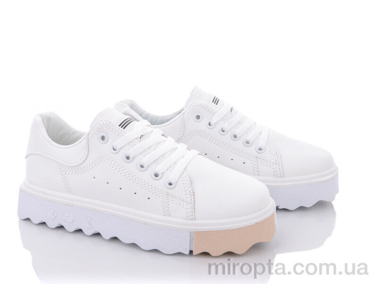 Кросівки 169-19 white р: 36-41, в упаковці: 8 пар, купити тільки гуртом - 760805